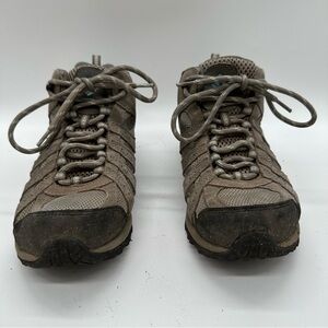 Columbia Grey/Brown Hiking Shoes 8